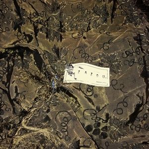 Dark Green Rayon Scarf